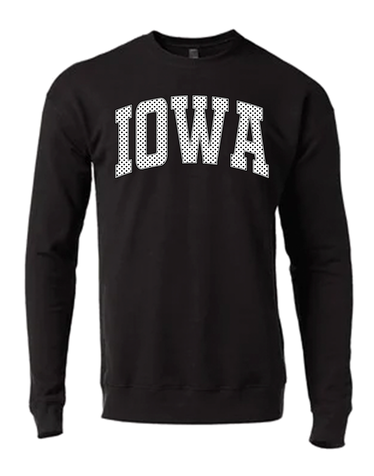 White Polka Dot IOWA
